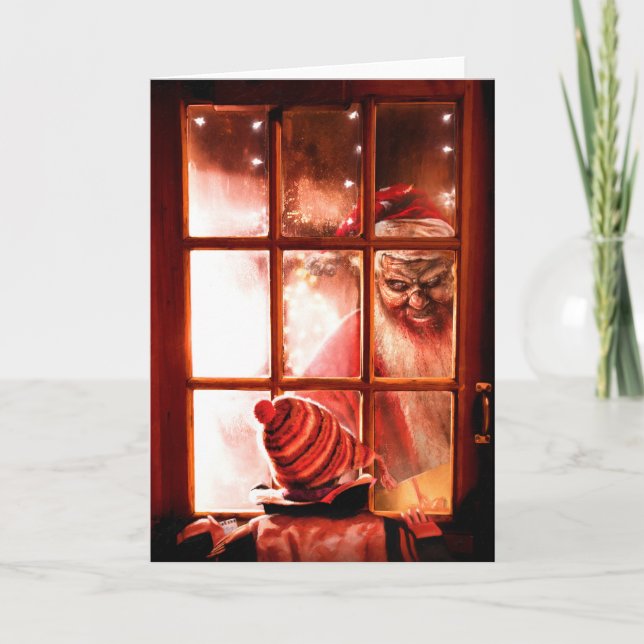 Cartão de Krampus (Frente)