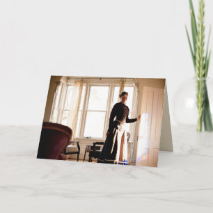 Cartão de lar — dentro de citação vitoriana