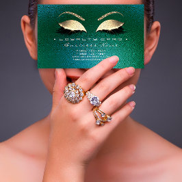 Cartão de Lealdade 6 Beauty Salon Lashes Tropicall