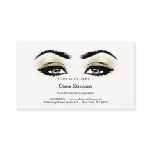 Cartão de Lealdade 6 Belty Salon Lashes Estheticia