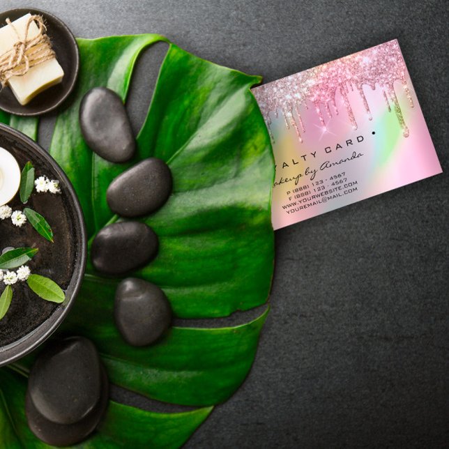 Cartão de Lealdade 6 Maqueamento do Artista Hológr (Criador carregado)