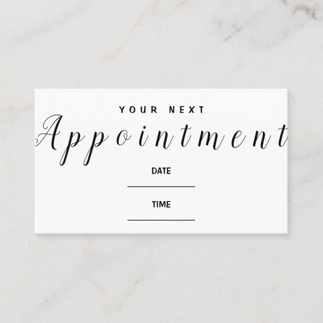 Cartão de Lembrete de Compromisso de Música Sua Pr (Frente)