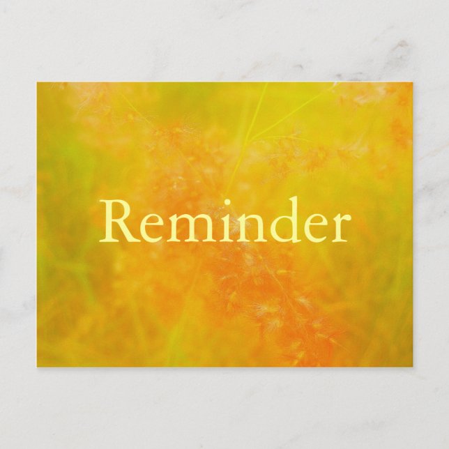 Cartão de lembrete de compromisso profissional lar (Frente)