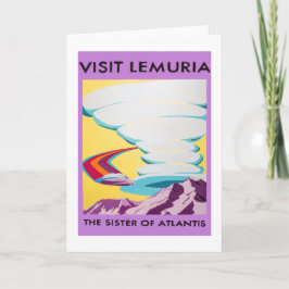 Cartão de Lemuria da visita