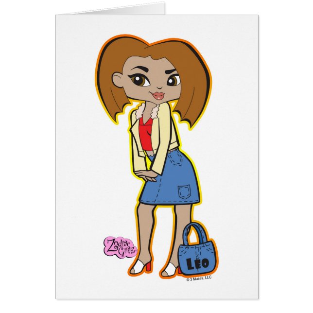 Cartão de Leo (Frente)