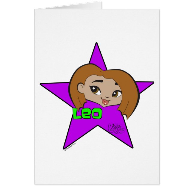 Cartão de Leo (Frente)