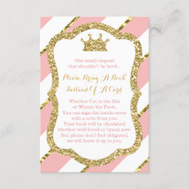 Cartão de Livro, Pequena Princesa, Brilho Falso