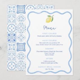 Cartão de Local de Casamento com Borda de Linha On