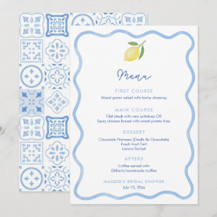 Cartão de Local de Casamento com Borda de Linha On
