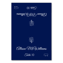 Cartão de Local de Casamento - Ícone de Elegância-