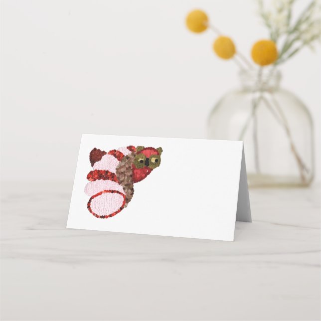 Cartão de Local Dobrado pelo Coruja (Frente)