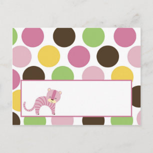 Cartão de Localidade Escrita Selva Rainha Tiger Sa