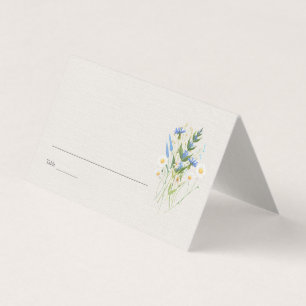 Cartão de Localização de Mesa de Casamento Botânic
