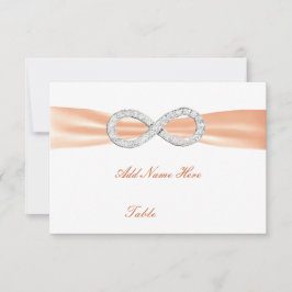 Cartão de Localização de Mesa de Casamento Diamant