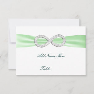 Cartão de Localização de Mesa de Casamento Diamant