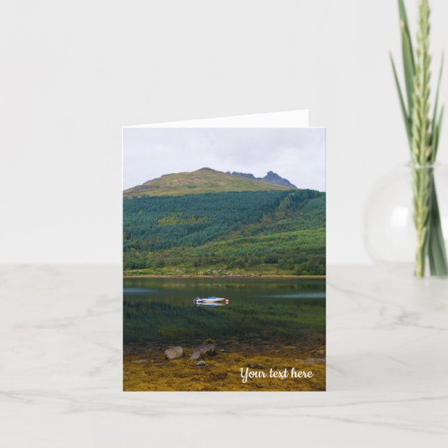 Cartão de Loch Long, Arrochar, Escócia (Frente)