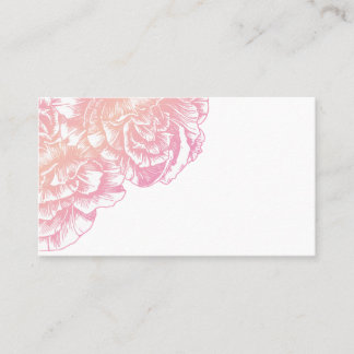 Cartão De Lugar 311 Le Plush Fleur Creamy Place Card