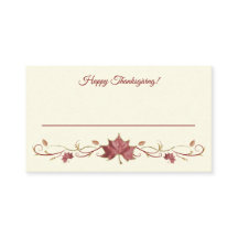 Ação de Graças Mapas Vermelhos Folhas e Rochas