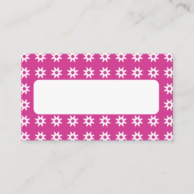 Cartão De Lugar Adinkra Africano (Tutela) (Frente)