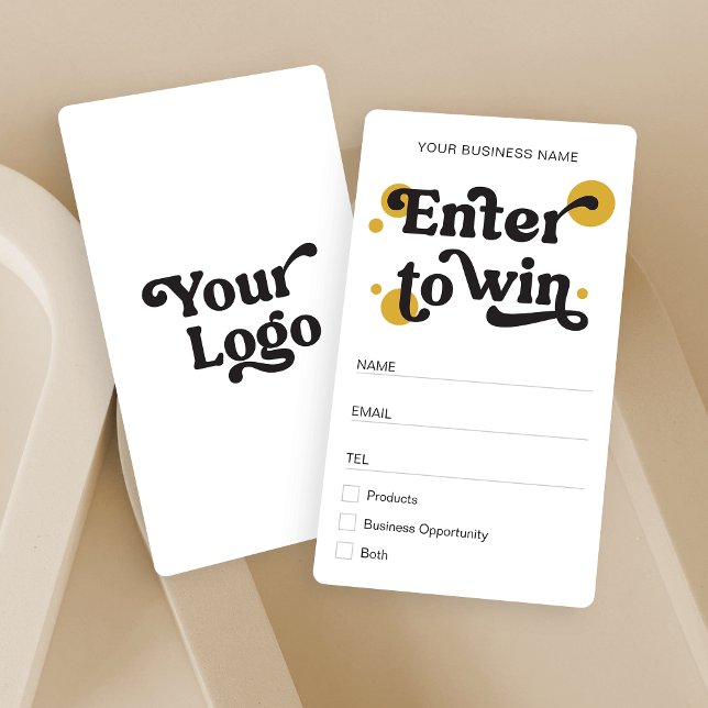 Cartão De Lugar Bilhete de Negócios do Desenhar Retro Moderno Raff (Criador carregado)