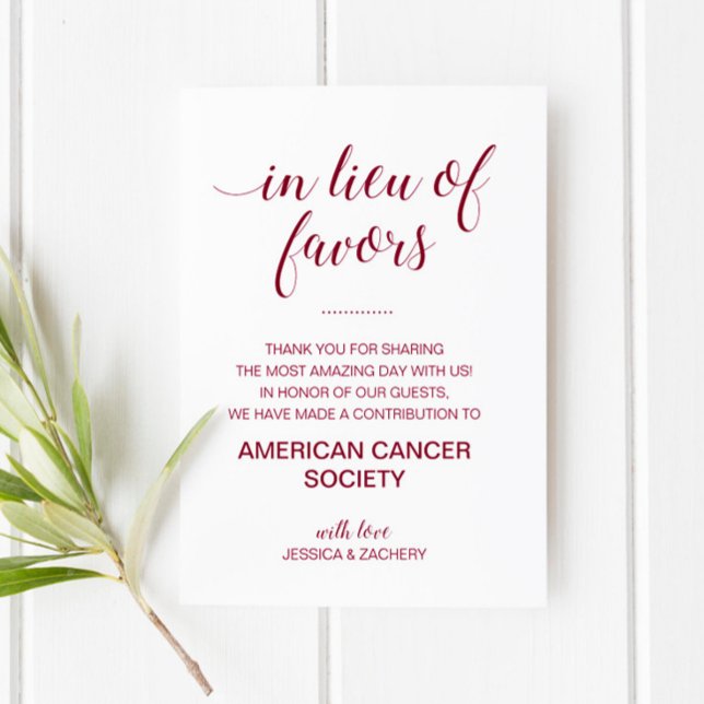 Cartão De Lugar Burgundia Em Vez Do Casamento De Donativos De Cari (Criador carregado)