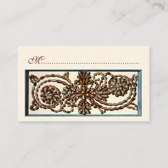 Cartão De Lugar Cartões-assento (Frente)