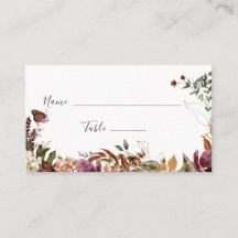 Casamento Floral Rustic Autumn