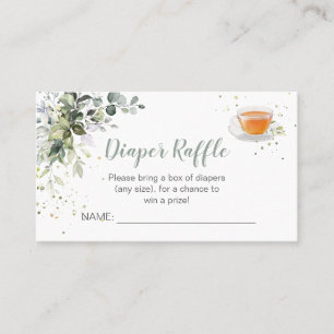Cartão De Lugar Fralda Raffle Baby está Brevemente