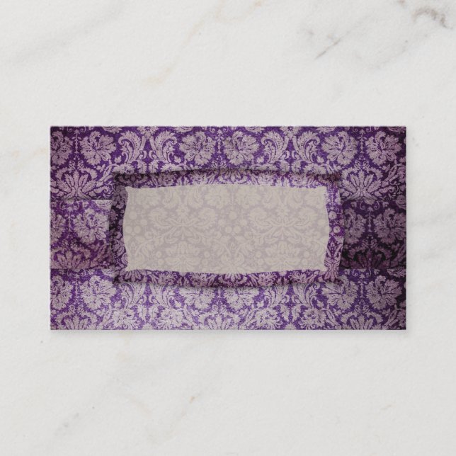 Cartão De Lugar GC | Placa de Local para Rapto Roxo (Frente)