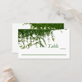 Cartão De Lugar Hanging Ivy Greenery Wedding