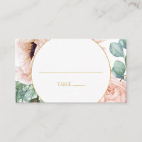 Jardim Floral Elegante Blush | Casamento plano