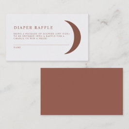 Cartão De Lugar Jogo de Bilhete da Fralda da Lua da Boêmia CELESTE