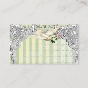 Cartão De Lugar La Lettre D’amour Dove Place Card