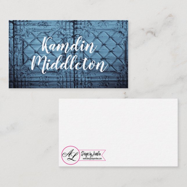 Cartão De Lugar Limite máximo do painel de estanquidade de placas  (Frente/Verso)