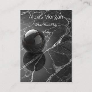 Cartão De Lugar Modelo de Borda Minimalista Rosa-Roxo Moderna