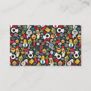 Cartão De Lugar Natal e o feliz ano novo feios