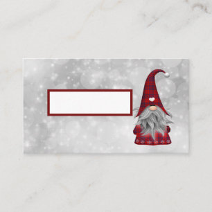 Cartão De Lugar Papai Noel de Natal