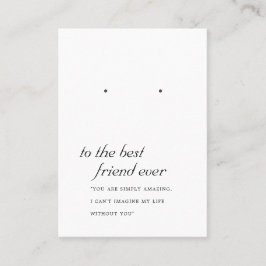 CARTÃO DE LUGAR PLACA DE EXIBIÇÃO DE OUTROS AMIGOS PRETOS E BRANCO