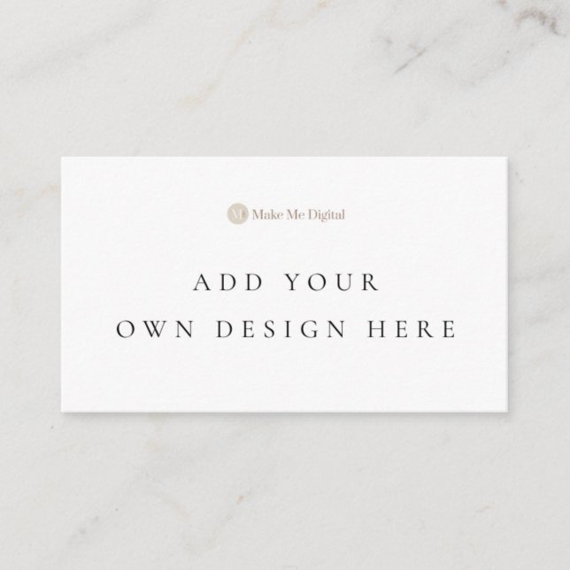 Cartão De Lugar Placa de local plano 2x3,5 pol (Frente)