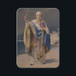 Cartão De Lugar Rua BISHOP. NICHOLAS DE MYRA RELIGIOSA<br><div class="desc">Esta é uma bela e tradicional imagem religiosa católica da Rua Bispo,  Nicholas,  de Myra. Seu banquete é 6 de dezembro. 
 Nas costas está uma oração católica bizantina do Troparion (Tom 4). Rua. Nicholas é o patrono das crianças e da Igreja Católica Bizantina.</div>