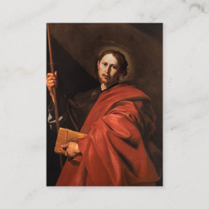 Cartão De Lugar Rua. James Act of Faith Prayer Card