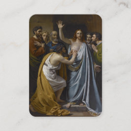 Cartão De Lugar Rua. Thomas, a Oração Católica Apóstata Religiosa