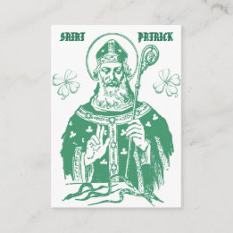 Cartão De Lugar Saint Patrick Devotional Prayer Card