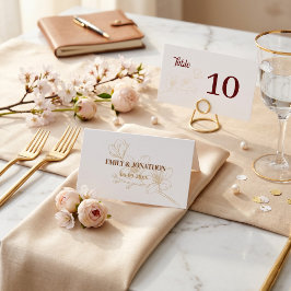 Cartão De Lugar Saúde ao Amor! Script Whimsical