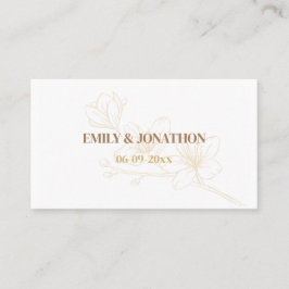 Cartão De Lugar Saúde ao Amor! Script Whimsical