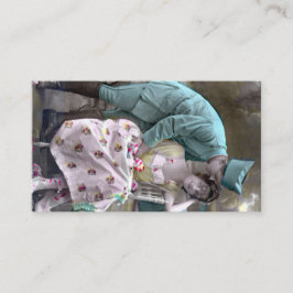 Cartão De Lugar Soldado e Lover