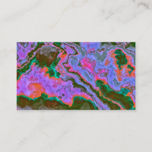 Cartão De Lugar Sour Marble