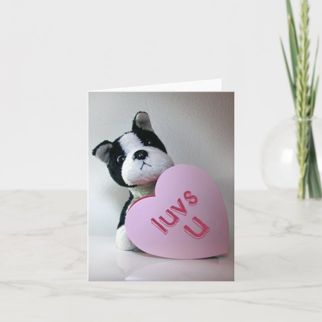 Cartão de Luvs U (Frente)