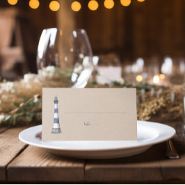 Cartão de Luz Kraft de Casamento Dobrado