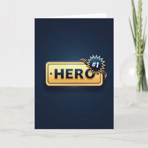 Cartão de Mãe Número Um Heroína